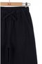 Nk girl's wide leg elastic waist pants 8-14 years black - 3
