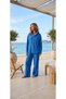 Bella Muslin Relaxed Cut Women's Suit White - 2