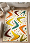 Sdtamor Retro Theme Patterned Modern Woven Base Decorative Carpet Sdtamor54 - 2