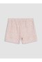 Lcw Kids Pink Floral Girls' Shorts Skirt - 5