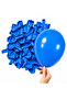 Blue Color Latex Pastel Balloon (13 cm) - 10 Pieces - 2
