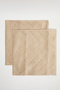 غطاءان وسائد من الجاكار - 45×45 سم - 2