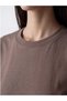 New Season Brown 100% Cotton Women's T-Shirt - 6
