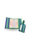 Patterned Leather Passport Cover and Luggage Tag Travel Set - 2