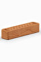 Block Pen Holder - Large |   Desktop Pen Holder Made of Cherry Wood | - 4