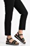 Black Women's Heeled Sandals 35394 Z - 2