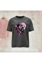 تي شيرت Aslan مطبوع برقبة دائرية وقصة واسعة للجنسين