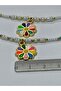 Floral bijouterie bracelet - 3