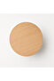 Natural wood floted cylinder table leg / coffee table leg - 2