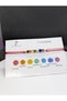 7 Chakra Bracelet on Adjustable String - Aquarius