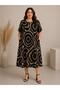 Women's Summer Viscose Short Sleeve Dress Li̇kapa - 4