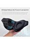 Sleep Eye Mask for Men Women, 3D Contoured Cup Sleeping Mask & Blindfold, Concave Molded Night Sleep Mask - 3