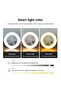 Compact Ceiling Fan LED Light 36W With Dimmable Illumination, Three Speed Airflow Control - 5