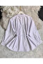 Beaded Buttoned Tunic Shirt - 3