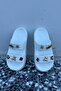 Mayhew White Orthopedic Women's Slippers - 3