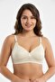 Women's C Cup Silicone Wire-Free Gathering Bra Bgl-St05414