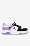 Children's Unisex Black Lilac Comfortable Fit Orthopedic Velcro Sneaker - 2