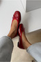 Women's Ballerinas Red - 4