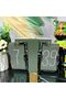 Flip Clock with Large Number Display – Vintage Mechanical Digital Desk Clock for Bedroom, Office & Living Room - 4