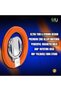 SNAP.HOLD.GO Magnetic Phone Holder – Ultra Thin Zinc Alloy Phone Ring with 360° Rotation & 180° Foldable Stand, Strong Magnetic Grip for Smartphones-Orange - 4