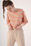 Bej01-Lycra Sweatpants with Elastic Cuffs - 5