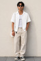 Men's Muslin Short Sleeve Shirt Regular Fit Comfortable Fit Summer Wear - 2