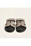 Women's Velcro Strap Suede Slippers Comfortable Sole Orthopedic Summer Casual Comfortable Non-Slip Sole Lightweight Stylish - 2