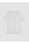 Vizyon New Season V-Neck Printed Maternity Pajama Set - 6