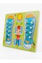 Wooden Shoe Tying Lacing Game - Educational Fine Motor Skills Developmental Montessori Toy - 2