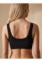 Seamless Front Button Laser Cut Seamless Bra with Removable Pads - 2