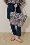 Garden Beach Bag Navy Blue - 3