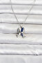 316L Steel Chain Silver Color Dolphin Model Women's Necklace