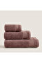 Eva Cotton 100% Cotton Face Towel 50X90 cm Ashy Rose - 3