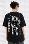 Unisex Jujutsu Kaisen Toji Maki Anime Printed Oversize Crew Neck Cotton Daily Use Combed Cotton T-Shirt - 2