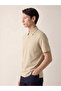 High Quality 100% Cotton Men's Pique Knitted Polo Collar T-Shirt - 3