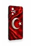 Redmi Note 10 Pro Compatible Turkish Flag Patterned Silicone Case - 4