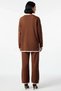 Women's Large Size Oversize Knitwear Set Crew Neck Long Sleeve Drop Shoulder Relaxed Cut Casual Modern - 5
