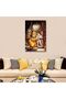 Alayra Modern Art Canvas Painting | Krishna and Yashoda | Abstract Art Unframed Painting for Home - 3