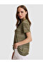 Khaki Regular Fit T-Shirt 50324490-Vr027 - 3