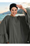 The Sides Are Fully Ruffled, Wide-Cut, and Can Be Worn in Sizes 40-56, Making It a Loose-Fitting Ferace Dress. - 4