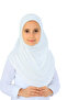 Girl's Ready-Made Headscarf Practical Combed Cotton Shawl Islamic Clothing - 3