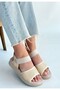 Jake beige woven summer sandals - 3