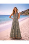Waist-Tied Layered Dress - 4