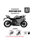 Suzuki Hayabusa Kanji Sticker Set |   Grenaj and Helmet Sticker |   3 Gifts Included