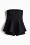 Bandeau peplum playsuit - 5