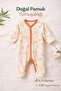 Natural Bamboo and Cotton Jumpsuit with Booties - 4