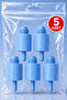 Soap Dispenser Faucet Head with Storage - Push from Below, Pack of 5