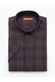 Men's Classic Loose Fit Short Sleeve Checkered Dad Shirt with Pockets - 2