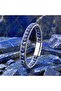 Lapis Natural Stone Woven Chain Men's Steel Bracelet - 21 cm - 3