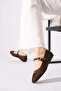 Alteser Flat Toe Scarf with Buckle Women's Babet Brown